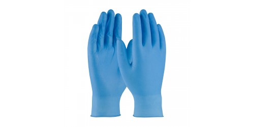 Disposable nitrile gloves, powder-free, 100 gloves per box